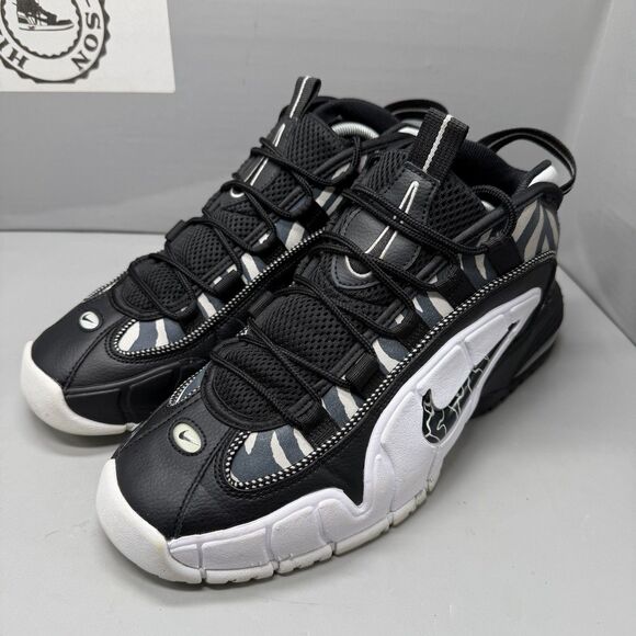 Nike Air Max Penny 1 Tiger Stripes FD0783 010 Black White Penny Magic Men Sz 10 main image 11